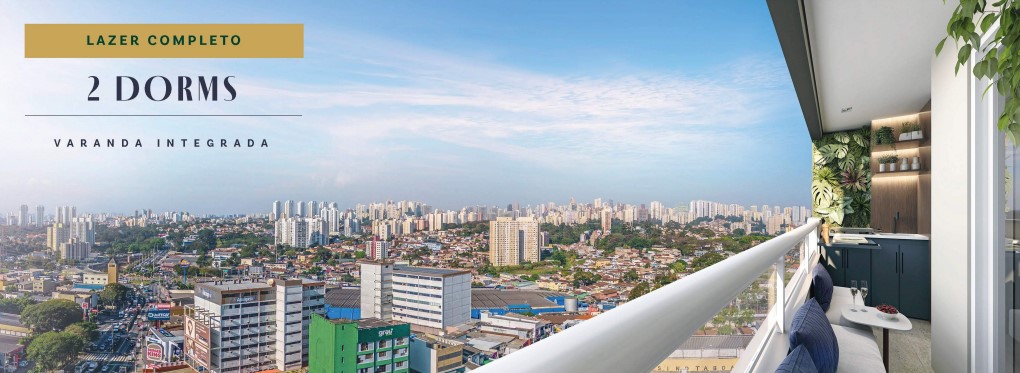 Vista panorâmica do empreendimento Abiatar Residence Tower