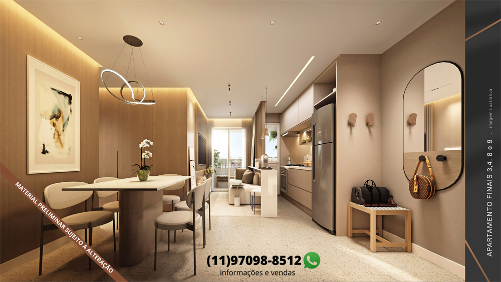 Interior Decorado - Sala